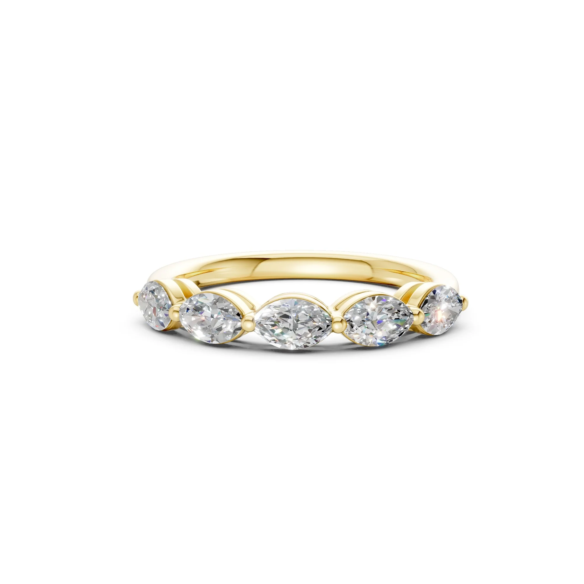 The Fifth Avenue Five — Lab-Grown Diamond Band Collection
